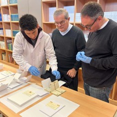 Italia – Trabajo de conservación en el Archivo de la Postulación General