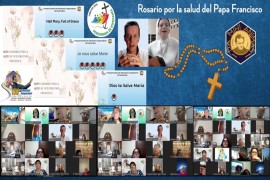 Interamerica – Salesian Cooperators of the Interamerica Region Pray for Pope Francis’ Health