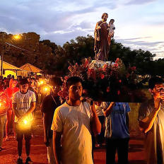 Brazil – The Xavante Community of Sangradouro Celebrates St. Joseph’s Feast with a Procession and Holy Mass