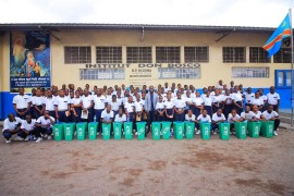 R.D. del Congo – Sesión de sensibilización sobre ecología para los jóvenes del Don Bosco Ngangi: un compromiso por un futuro sostenible