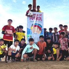 Équateur - Inauguration de la huitième École de Football « Yankuam Jintia » dans la communauté d'Achuar Ipiak : le talent footballistique des Achuar peut aller loin