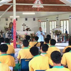 Samoa – Una giornata di grazia e riflessione per gli allievi del Centro Tecnico Don Bosco