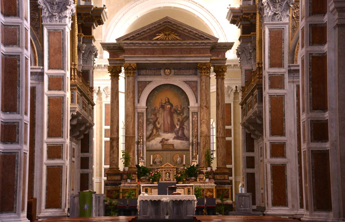 The Church of the Sacred Heart of Jesus in Rome, where Don Bosco wept ...