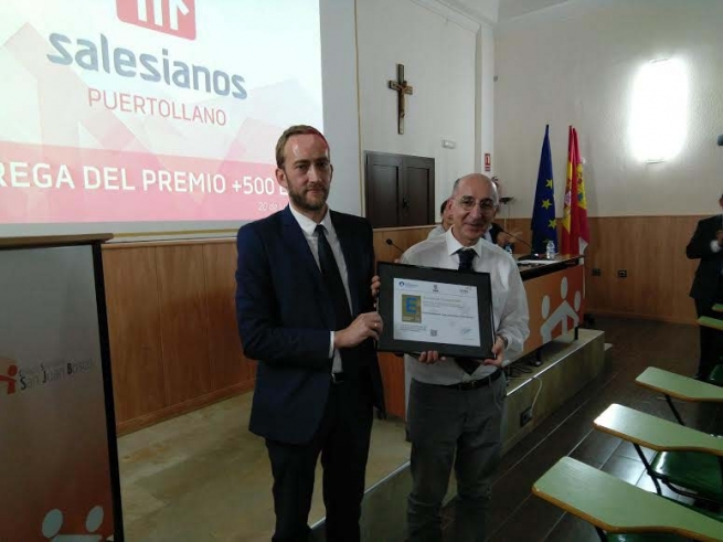 Spagna – Il collegio salesiano di Puertollano riceve il Premio di qualità +500, modello europeo EFQM