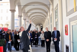 RMG – "Inauguração interna" da obra "Sagrado Coração de Jesus" em Roma