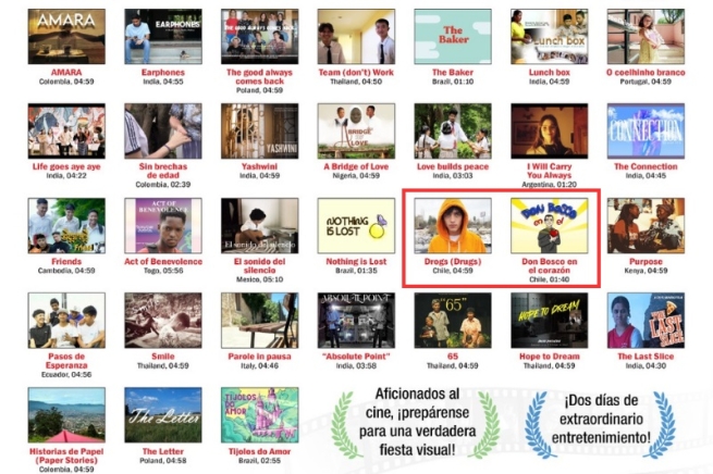 Chile - Two Chilean short films are Finalists at the Don Bosco Global Youth Film Festival