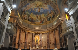 Itália – Basílica de Santa Maria Auxiliadora em Roma na Obra Pio XI