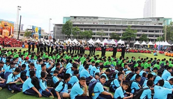 Tailandia - Día del deporte en la escuela