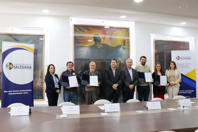 Equador – A Universidade Politécnica Salesiana e o ‘Proyecto Salesiano Ecuador’ assinam um acordo para promover a formação técnico-profissional e o desenvolvimento global dos jovens