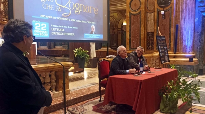 Italie – « Le rêve qui fait rêver » : la lecture critique et historique du P. Francesco Motto, Directeur Émérite de l'Institut Historique Salésien