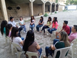 Siria - Preparación de las actividades de verano en Alepo