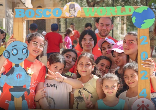 Síria – Um verão despreocupado para as crianças sírias, graças ao acampamento salesiano ‘Don Bosco World’