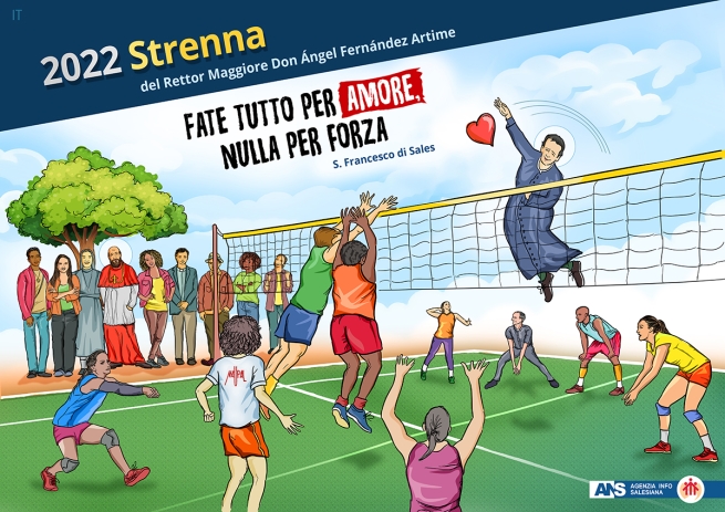 RMG – Don Bosco gioca ancora: il poster della Strenna 2022 del Rettor Maggiore