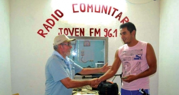 Paraguay - 25 años de «Radio Joven» de Carmelo Peralta