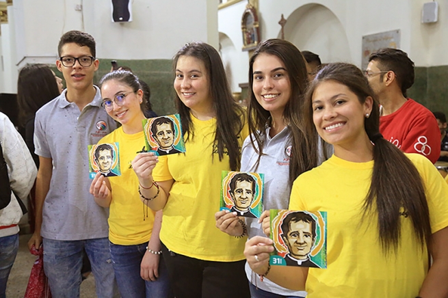 Colombia - Más de 300 jóvenes del MJS celebraron a Don Bosco