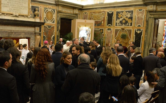 Vaticano – Incontro del Santo Padre con gli artisti del Concerto di Natale