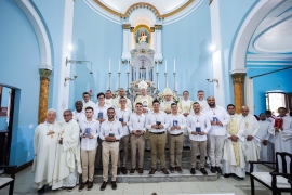 Brazil – The Rector Major celebrates the Feast of Don Bosco with the first professions of 10 novices and the opening of a retirement home for senior Salesians