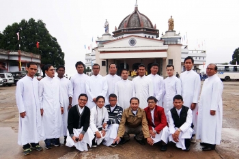 Inde -  Rencontre de formation pour 18 jeunes salésiens