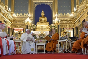 Thailandia – Papa Francesco incontra il Patriarca Supremo dei Buddisti