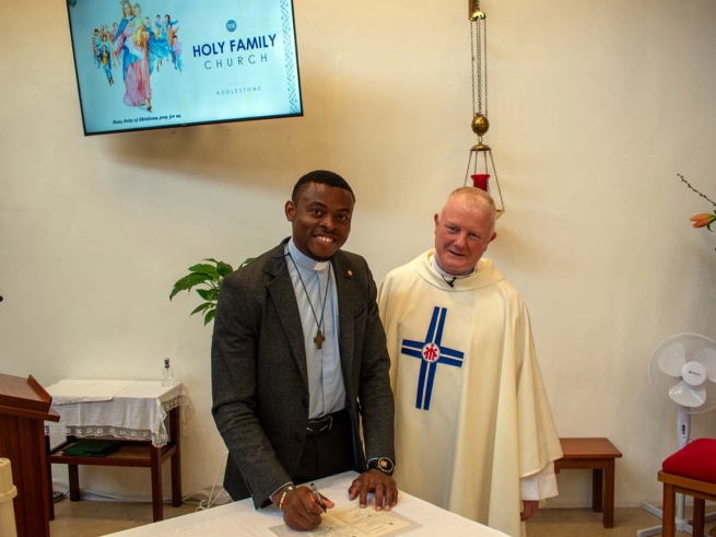 Great Britain – Perpetual Profession of Salesian Makuochukwu Malachy Okeke