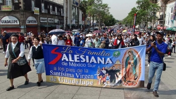 México - La Peregrinación 2024 de la Familia Salesiana de México Sur a la Basílica de Santa María de Guadalupe