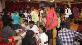 India - Unos 200 jóvenes participan en el seminario de orientación profesional en el “Don Bosco Development Society”