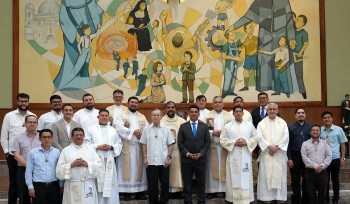 El Salvador – Profesión perpetua de Óscar Arévalo, salesiano coadjutor al servi-cio de los jóvenes