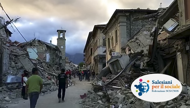 Italia - “Salesiani per il Sociale”: Frente al terremoto, listos para cooperar con las autoridades