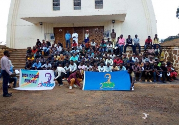 R. D. Congo - Peregrinación a la catedral de Bukavu