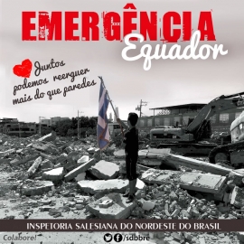 Brasil – Un gesto de solidaridad: ¡Ecuador nos necesita!