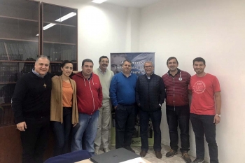 Argentina - General Counselor for Social Communications meets Salesian Bulletin team