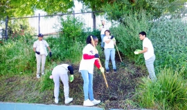 United States - Young Salesian students engage in social action