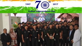 India - El Museo Don Bosco celebra el Día de la Independencia con las Fuerzas Armadas