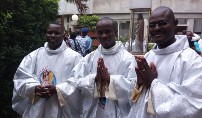 Benin - Ordenación sacerdotal de 3 salesianos