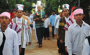 Myanmar - Visita del P. Guillermo Basañes, Consejero General para Misiones