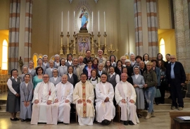 Italia - Celebración de 80° aniversario de la fundación de la Congregación de las Hermanas de la Caridad de Jesús