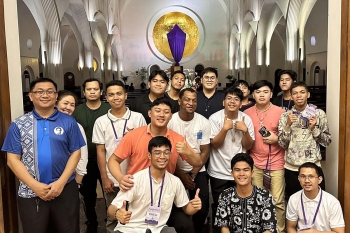 Philippines - Les candidats vocationnels tracent le chemin de Jésus