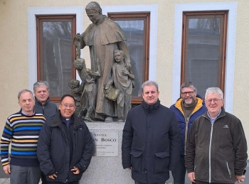 Moldavie - Visite d'animation missionnaire du Conseiller Général pour les Missions, le P. Alfred Maravilla