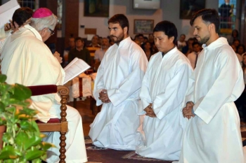 Argentina - Ordenaciones diaconales de tres salesianos