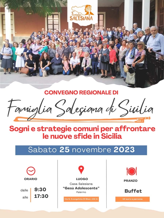 Italia – Famiglia Salesiana: “Sogni e strategie comuni per affrontare le nuove sfide in Sicilia”