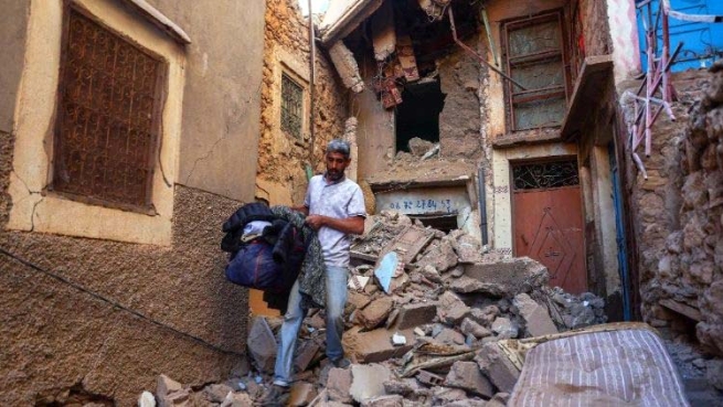 Marrocos – A vizinhança da Igreja Católica à população atingida pelo terremoto. Também o Papa Francisco exprime sua dor e assegura oração