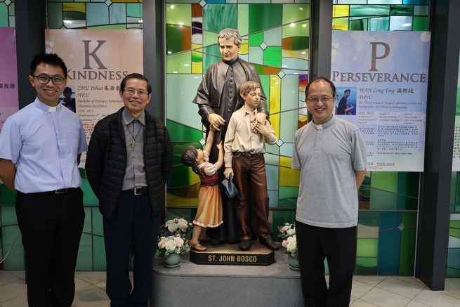 Hong Kong – Celebrating St Zatti’s Feast with the East Asia - Oceania Regional Councillor in Hong Kong Tang King Po College