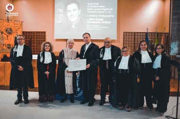 Italie - Attribution du Doctorat honoris causa en Sciences Pédagogiques au P. Ángel Fernández Artime, SDB