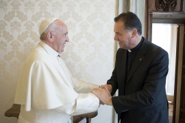 Vaticano – El Papa Francisco recibió en audiencia privada al Rector Mayor