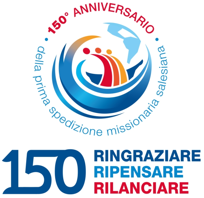 RMG – Lanciato il logo ufficiale del 150° anniversario della Prima Spedizione Missionaria Salesiana