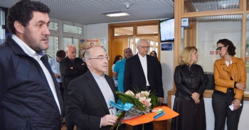 Portugal - El nuevo obispo de Funchal visita el Instituto Salesiano