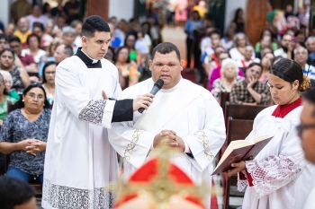 Brasil – O diácono salesiano Leandro Francisco da Silva é ordenado sacerdote