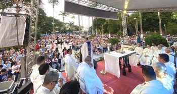 Brasil - Peregrinos de todo el Nordeste celebran los 80 años de la Peregrinación de la Familia Salesiana