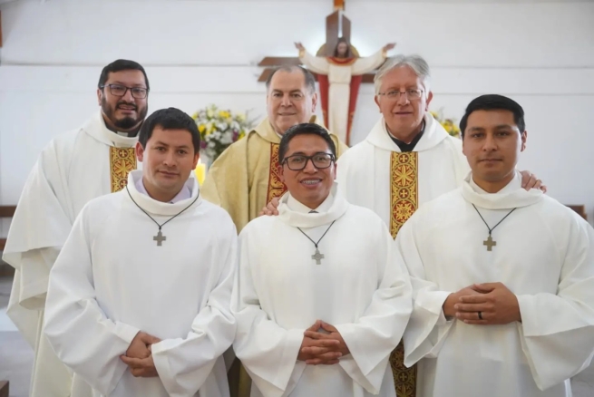 Chile – Perpetual Profession of Adrián Ayala, Christian Chávez and Oswaldo Mora