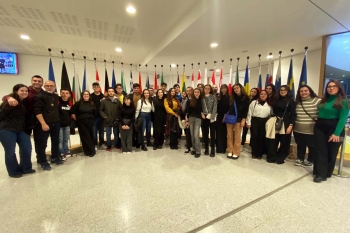 Bélgica - Proyecto del TGS Nacional "(B) Europa: una experiencia para compartir", la experiencia de los jóvenes del instituto "San Antonio de Padua" de Soverato